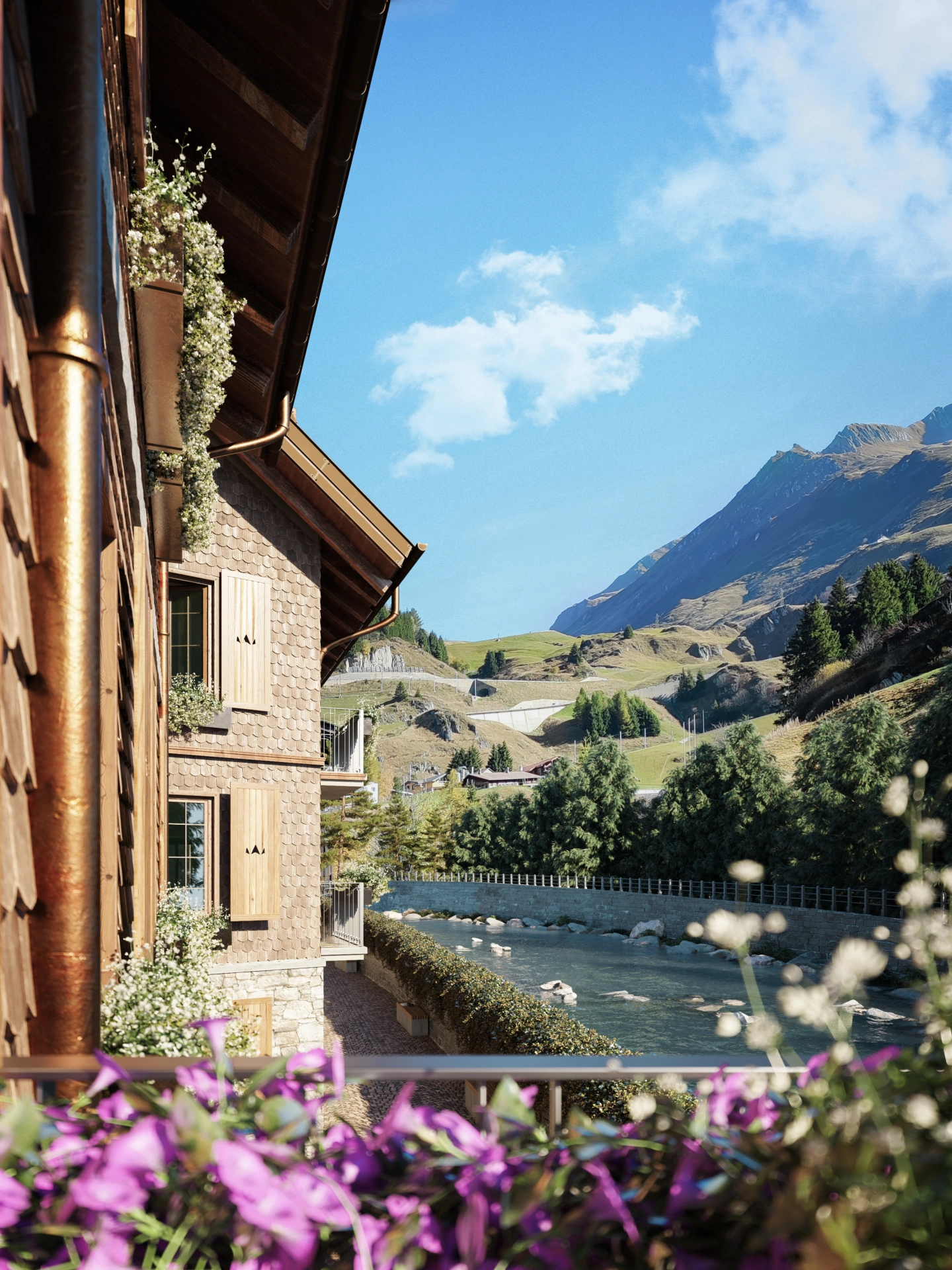 Panoramic Alpine Views